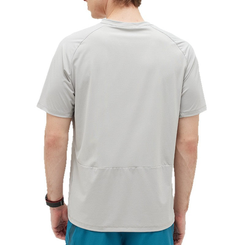 Quick-Drying Breathable Cooling Gray T-shirt