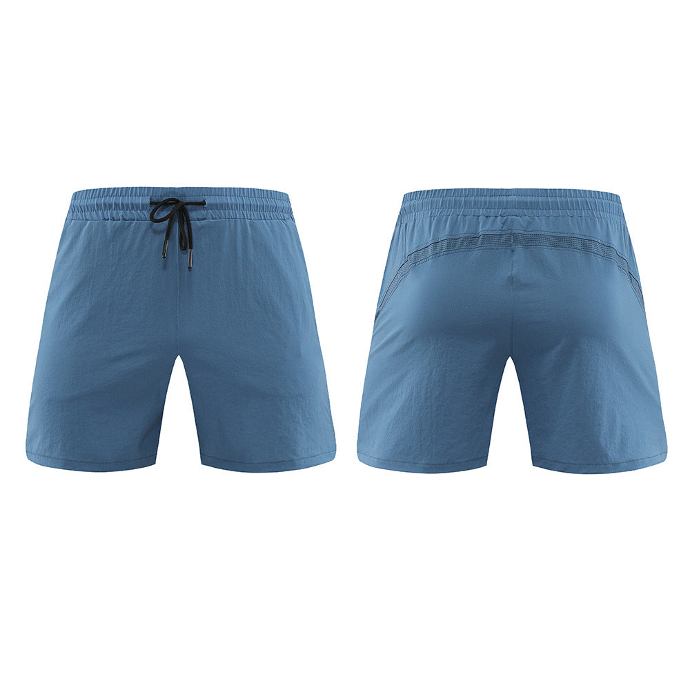 Quick-Drying Breathable Cooling Shorts Blue Gray